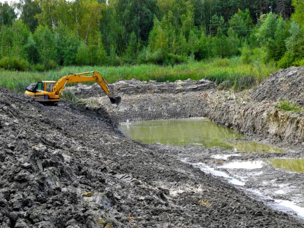 Fish Pond Digging in Middletown