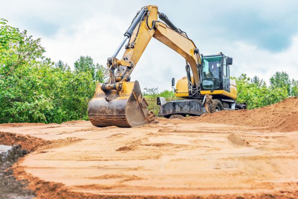 Grading Excavation in Middletown