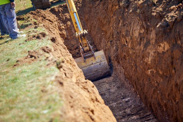 Ditch Filling in Middletown