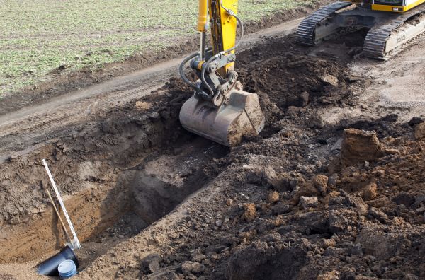 Backhoe Trenching in Middletown