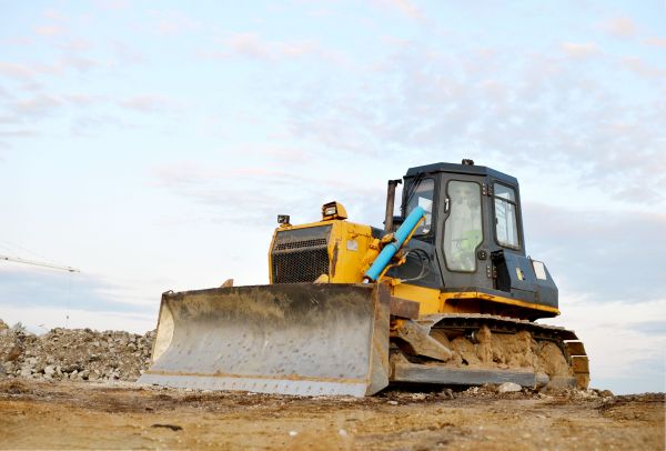 Bulldozer Land Excavation in Middletown
