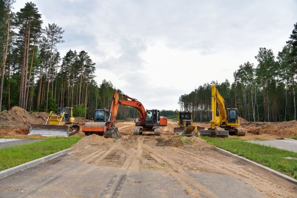 Road Trenching in Middletown