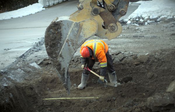 Drain Excavation in Middletown