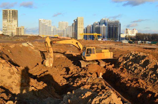 Drain Field Excavation in Middletown