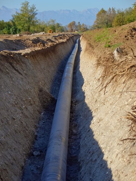 Gas Pipe Trenching in Middletown